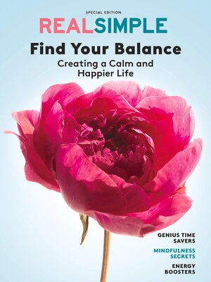 cover image of REAL SIMPLE Find Your Balance